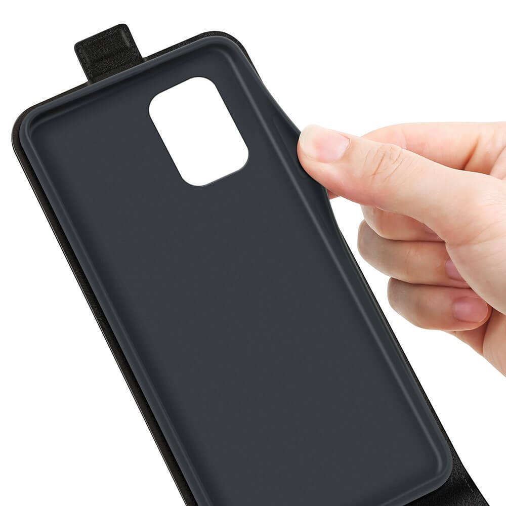 Galaxy A23 - Klassisches Flip Case vertikal schwarz