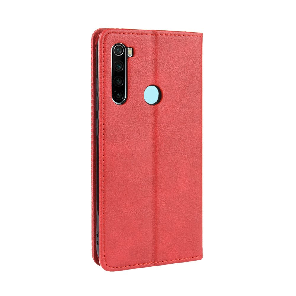 Xiaomi Redmi Note 8T - Vintage Flip Case rot