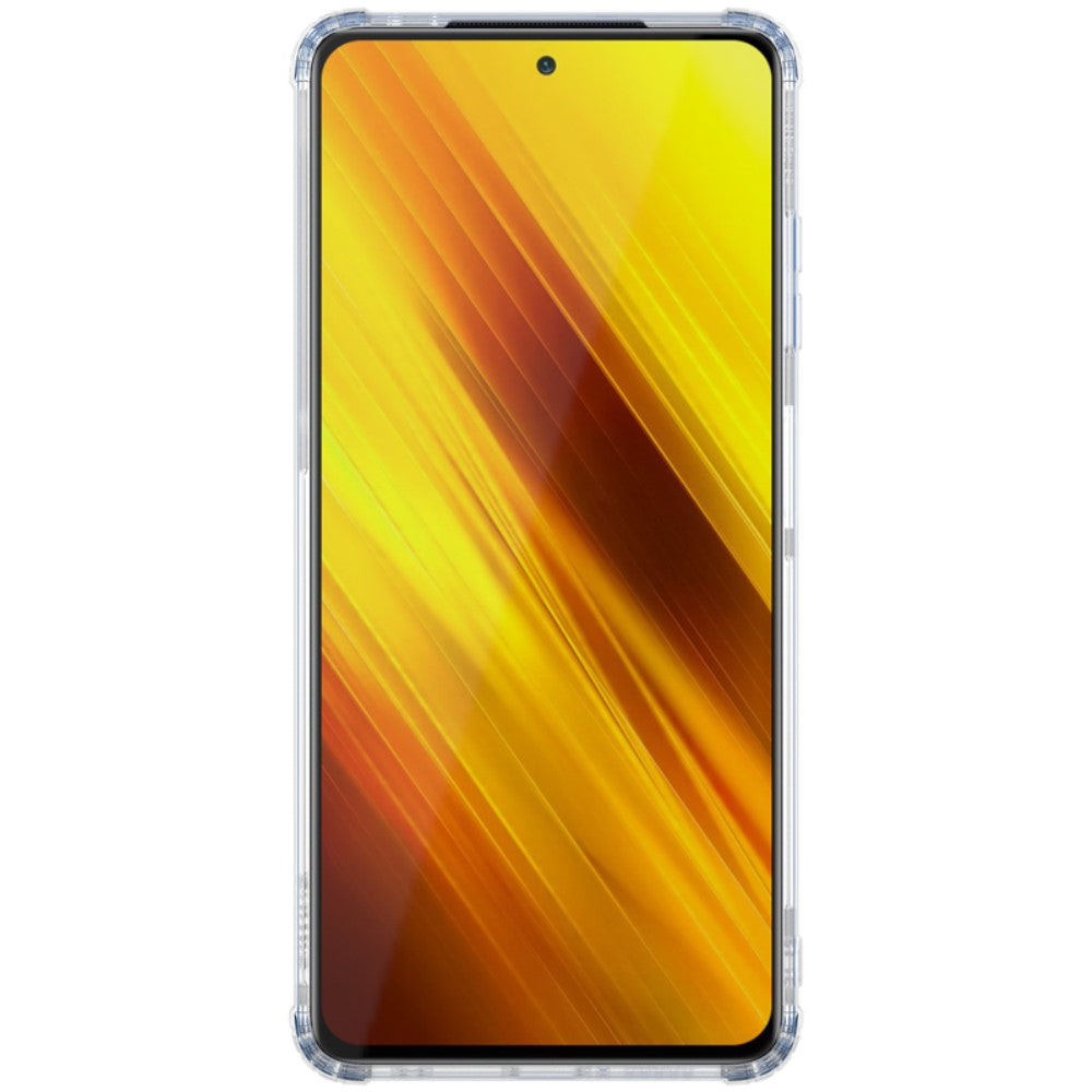Xiaomi Poco X3 - NillKin Silikon Case Hülle transparent