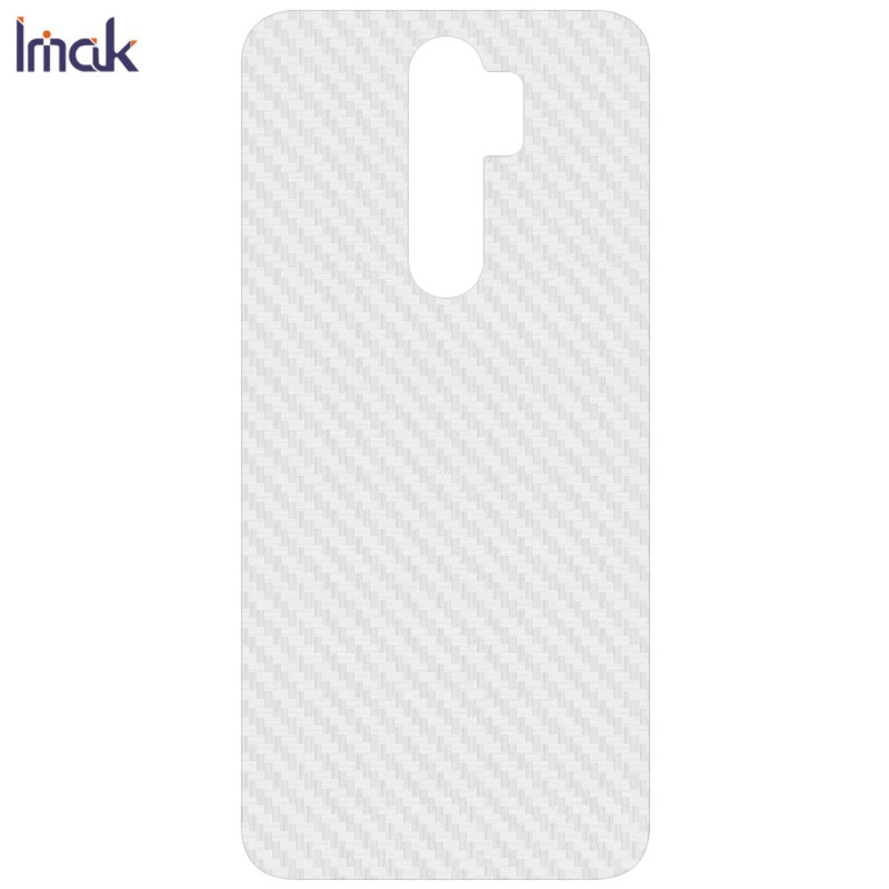 Xiaomi Redmi Note 8 Pro - IMAK PVC Rücken Schutzfolie Carbon Look