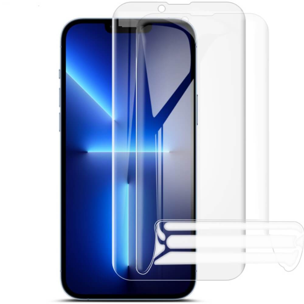 iPhone 13 mini - IMAK 2 Stk. Hydrogel Schutzfolie PET