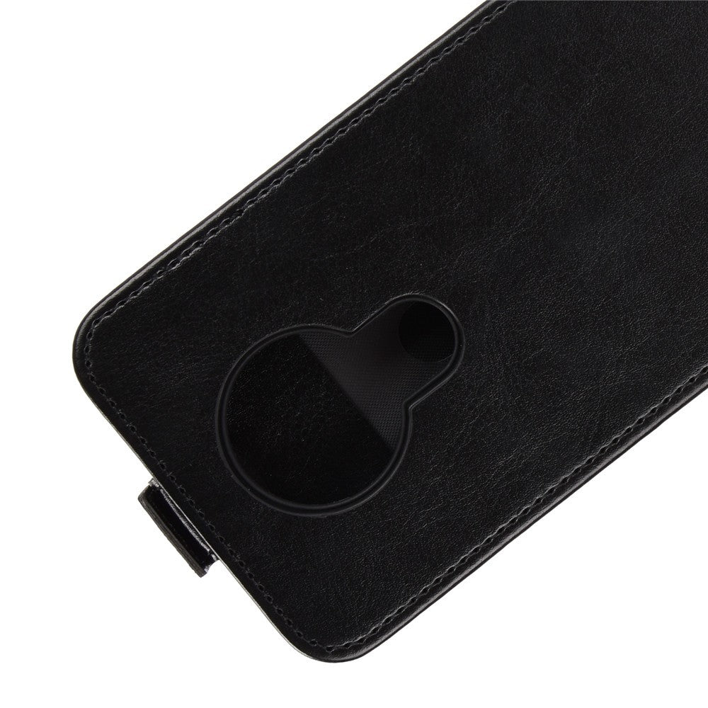 Nokia 3.4 - Klassisches Flip Case vertikal schwarz
