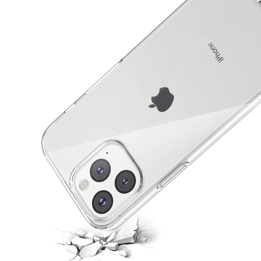 iPhone 14 Pro - Silikon Case Hülle transparent