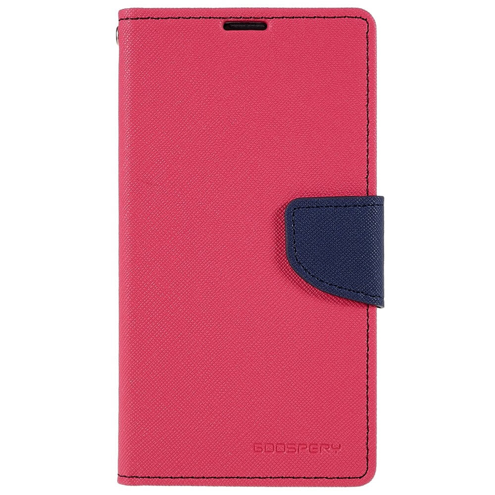 iPhone 14 Plus - Goospery Fancy Etui Hülle pink