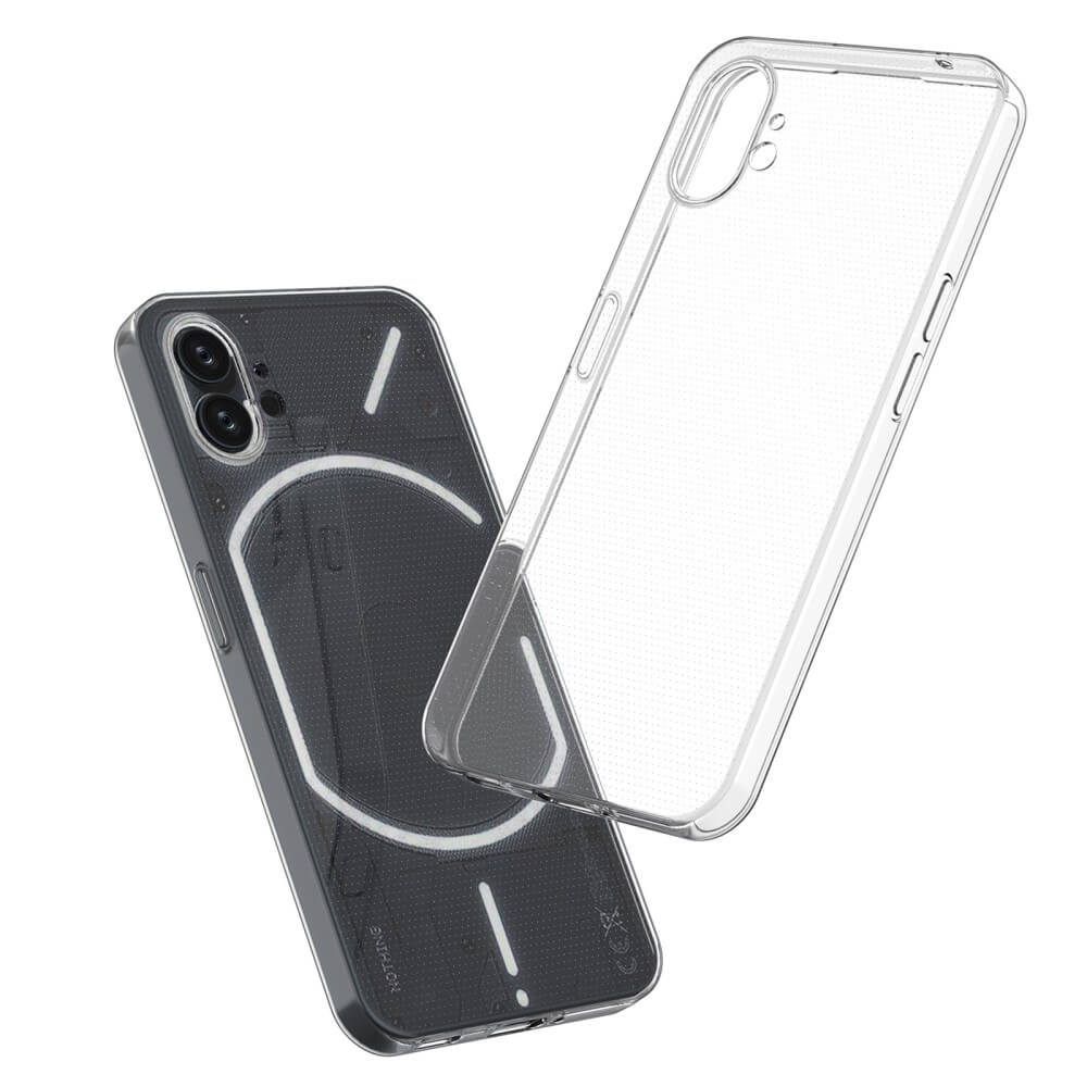 Nothing Phone (1) - Silikon Gummi Hülle transparent