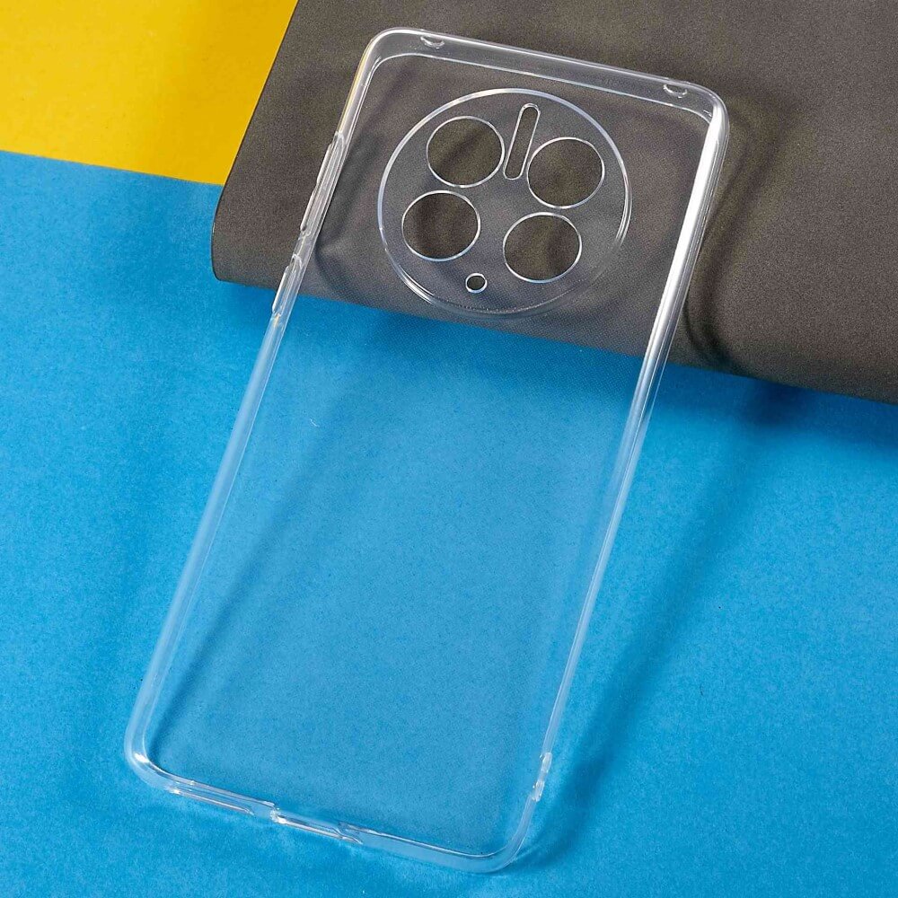 Huawei Mate 50 Pro - Silikon Case Hülle transparent
