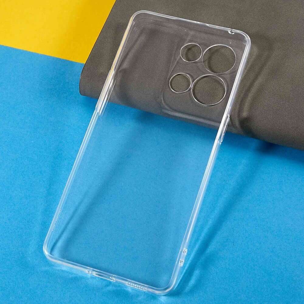 OPPO Reno8 Pro - Silikon Case Hülle transparent