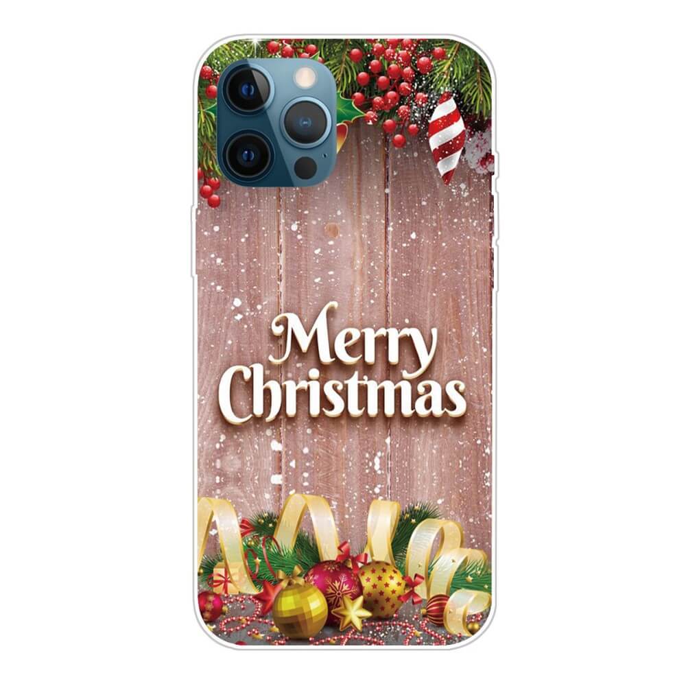 iPhone 14 Pro Max - Silikon Case Merry Christmas