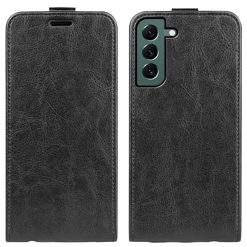 Galaxy S23+ - Klassisches Flip Case vertikal schwarz