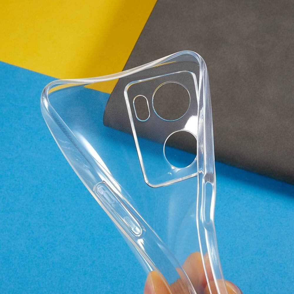 OPPO A57s - Silikon Case Hülle transparent