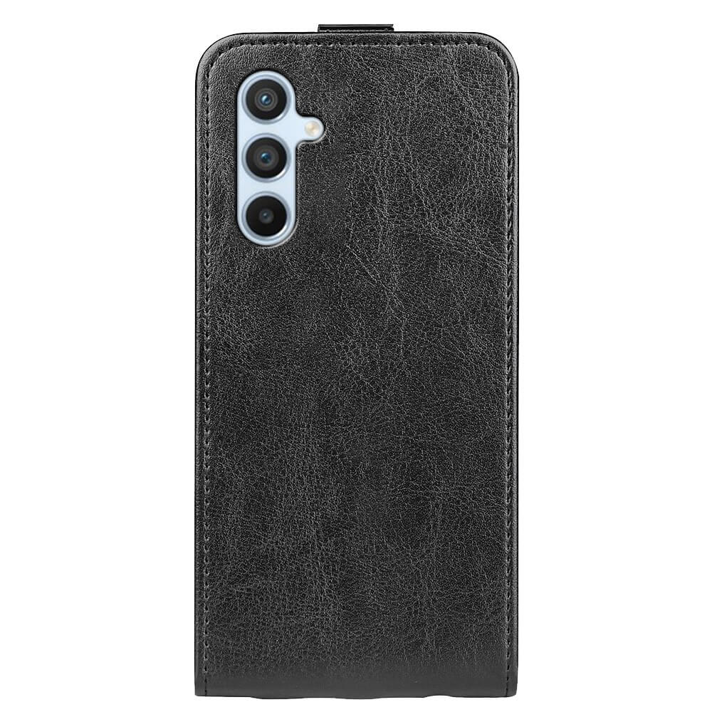 Galaxy A54 - Klassisches Flip Case vertikal schwarz