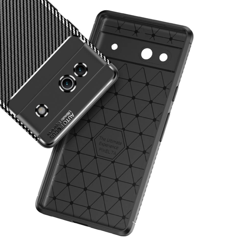 Google Pixel 7a - Carbon Fiber Case schwarz
