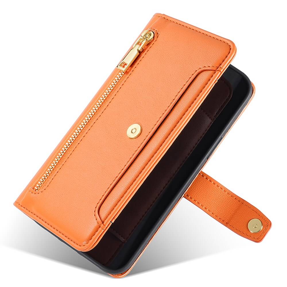 Xiaomi Poco X5 Pro - Wallet Etui Hülle orange
