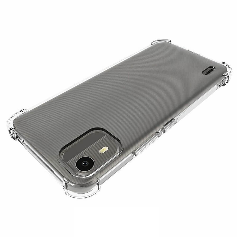 Nokia C12 - Silikon Case Hülle transparent