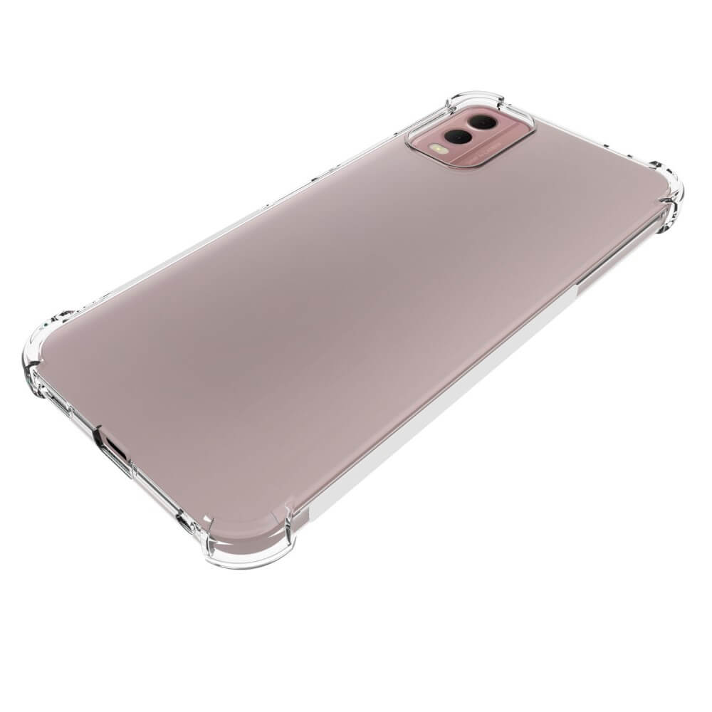 Nokia C32 - Silikon Case Hülle transparent