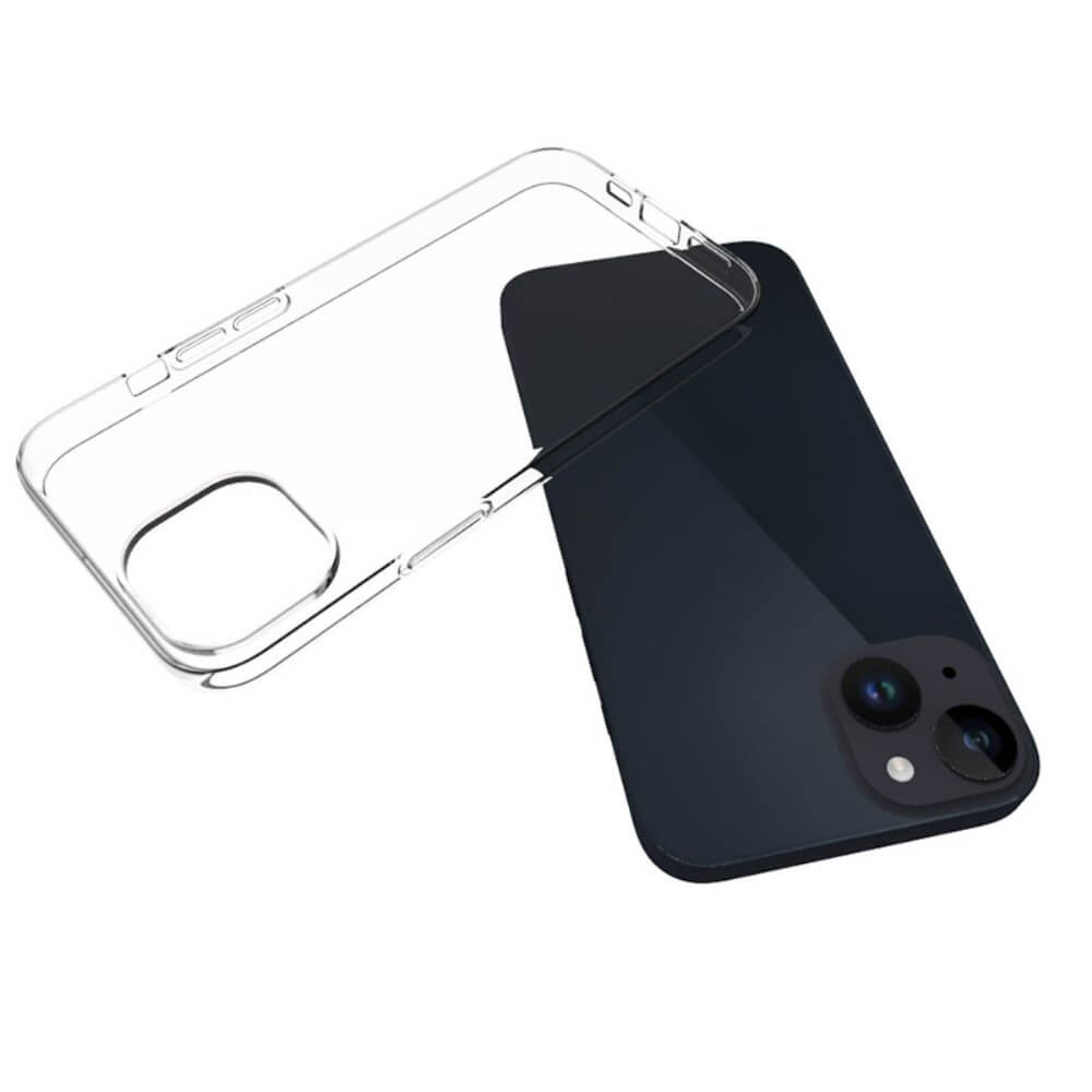 iPhone 15 - Silikon Gummi Case transparent