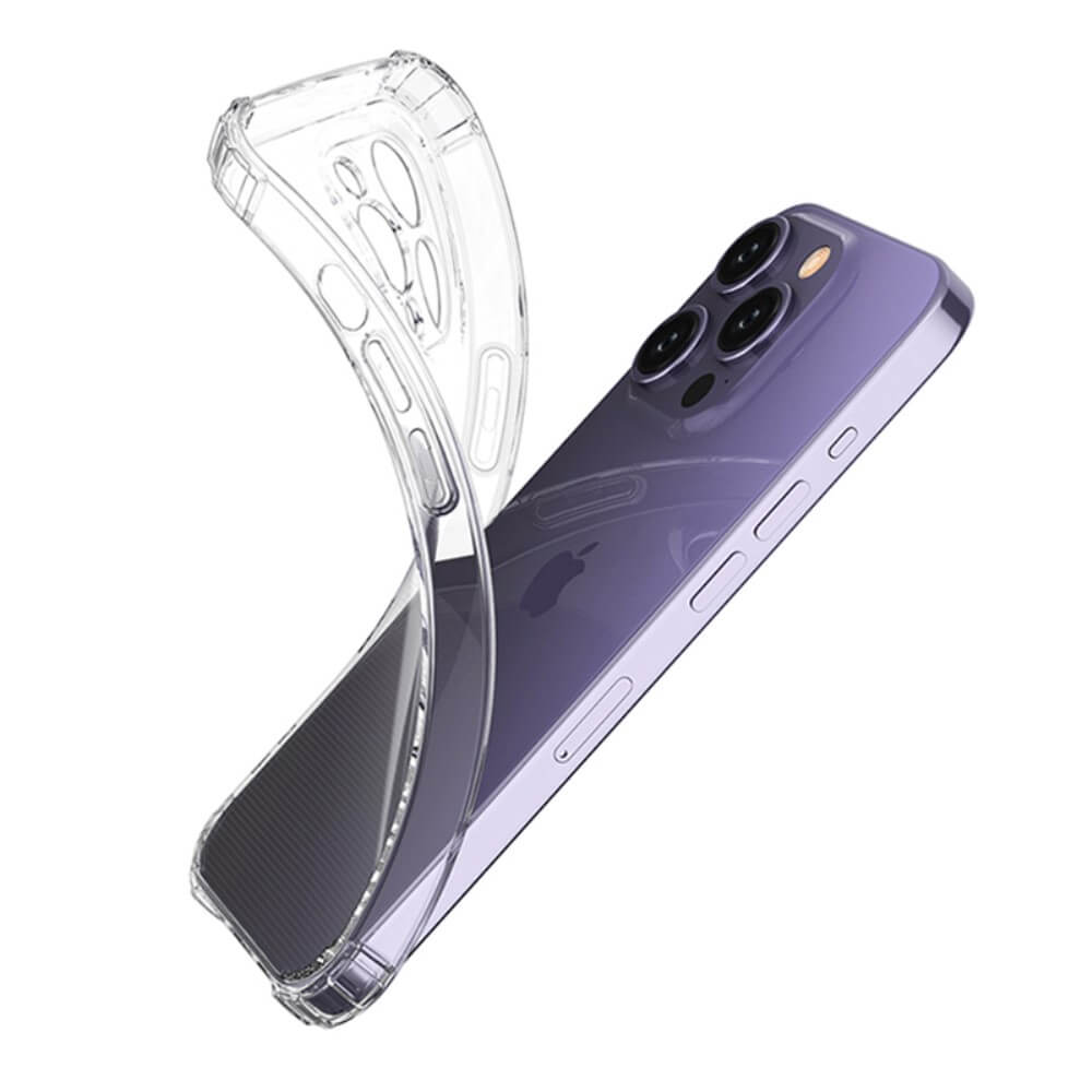 iPhone 15 Pro - Drop Protection Silikon Case transparent