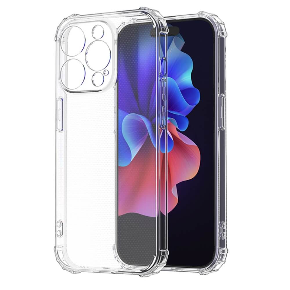 iPhone 15 Pro - Drop Protection Silikon Case transparent