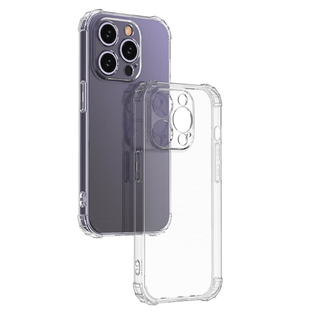 iPhone 15 Pro - Drop Protection Silikon Case transparent