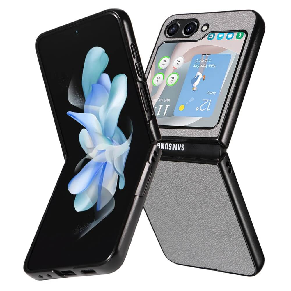 Galaxy Z Flip5 - Hybrid Schutzhülle grau