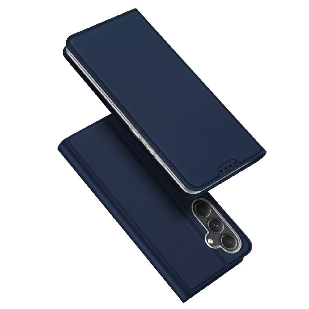 Galaxy S23 FE - Dux Ducis Skin Pro Flip Case blau