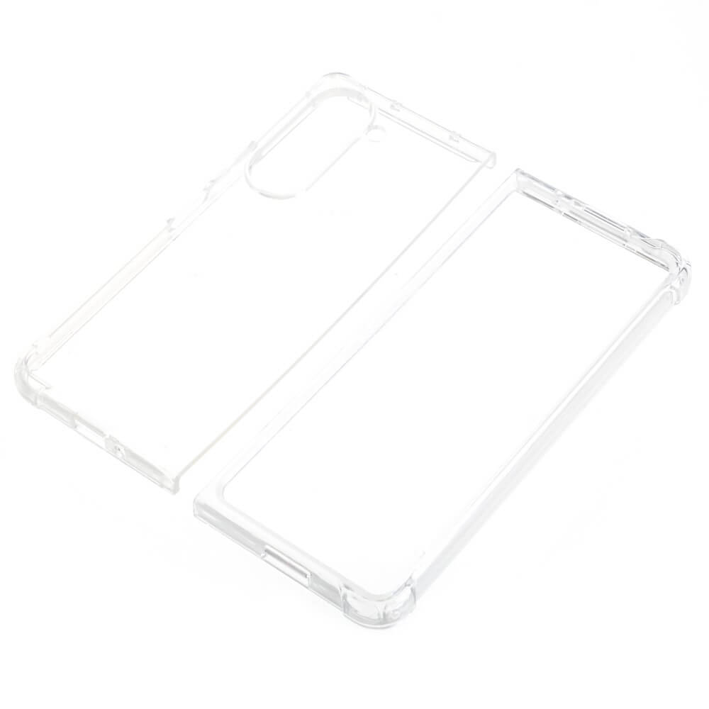 Galaxy Z Fold5 - Silikon Schutzhülle transparent