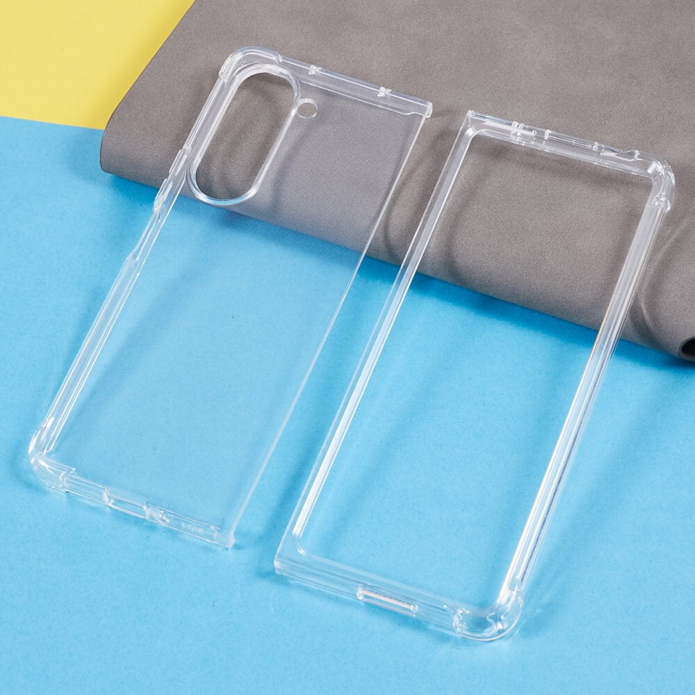 Galaxy Z Fold5 - Silikon Schutzhülle transparent