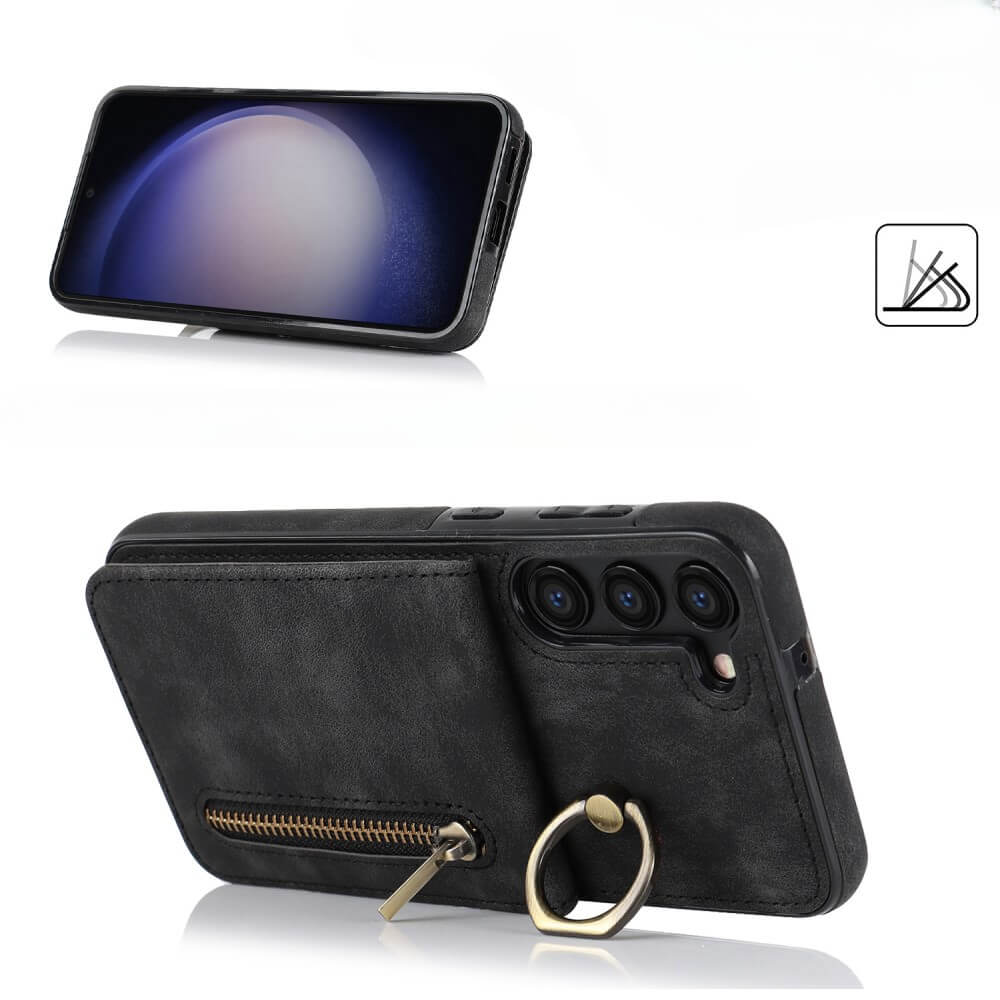 Galaxy S23+ - Kickstand Case RFID mit Kartenfächer