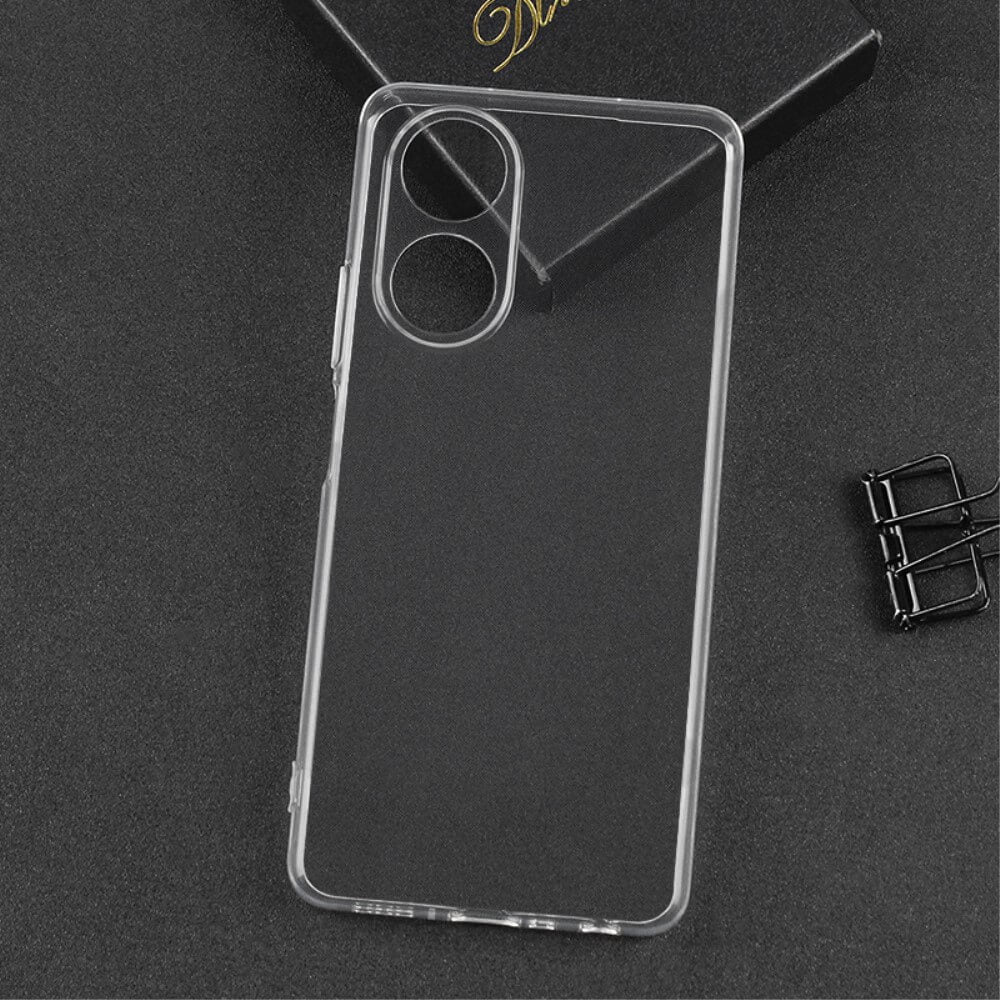 OPPO A78 4G - Silikon Gummi Case transparent