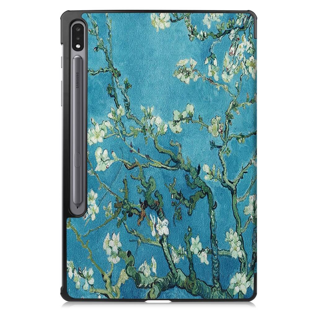 Galaxy Tab S9+ - Tri-fold Smart Case Blüten