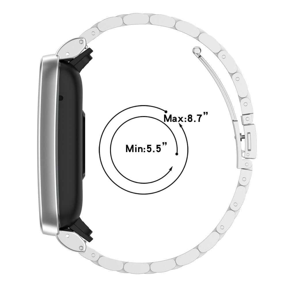 Xiaomi Mi Band 7 Pro - Armband Maschen silber