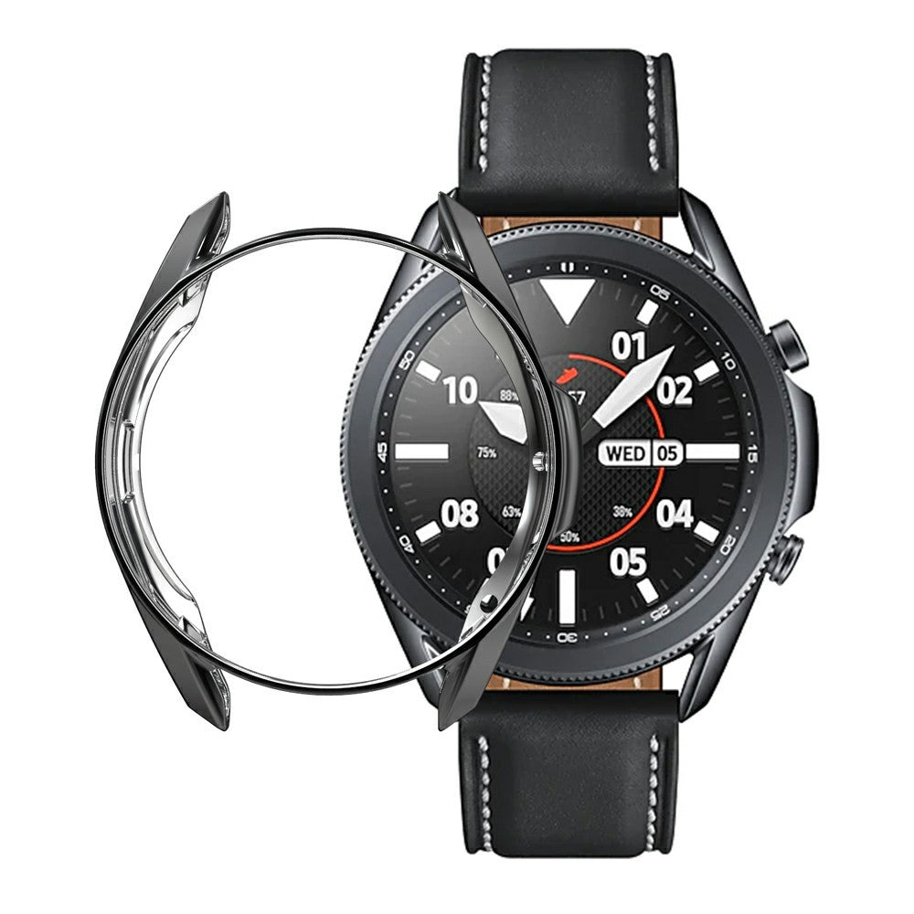 Galaxy Watch 3 45mm - Gummi Schutz Case schwarz