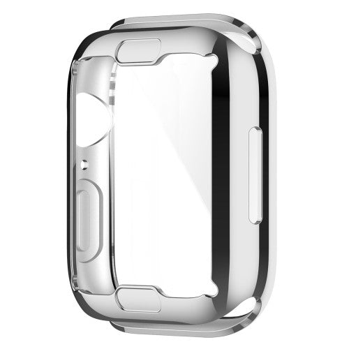 Apple Watch 41mm - Gummi Schutz Case silber