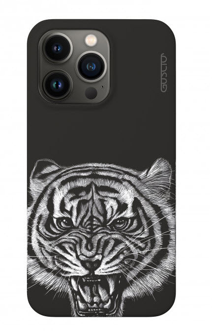 iPhone 13 Pro - GUSCIO Cover Black Tiger