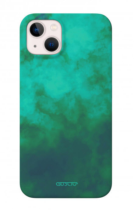 iPhone 13 - GUSCIO Cover Emerald Cloud