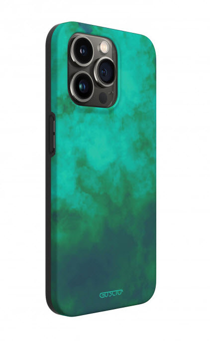 iPhone 13 Pro Max - GUSCIO Cover Emerald Cloud