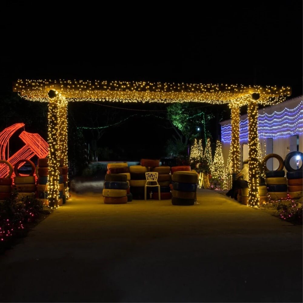 100m Lichterkette mit 1000 LEDs