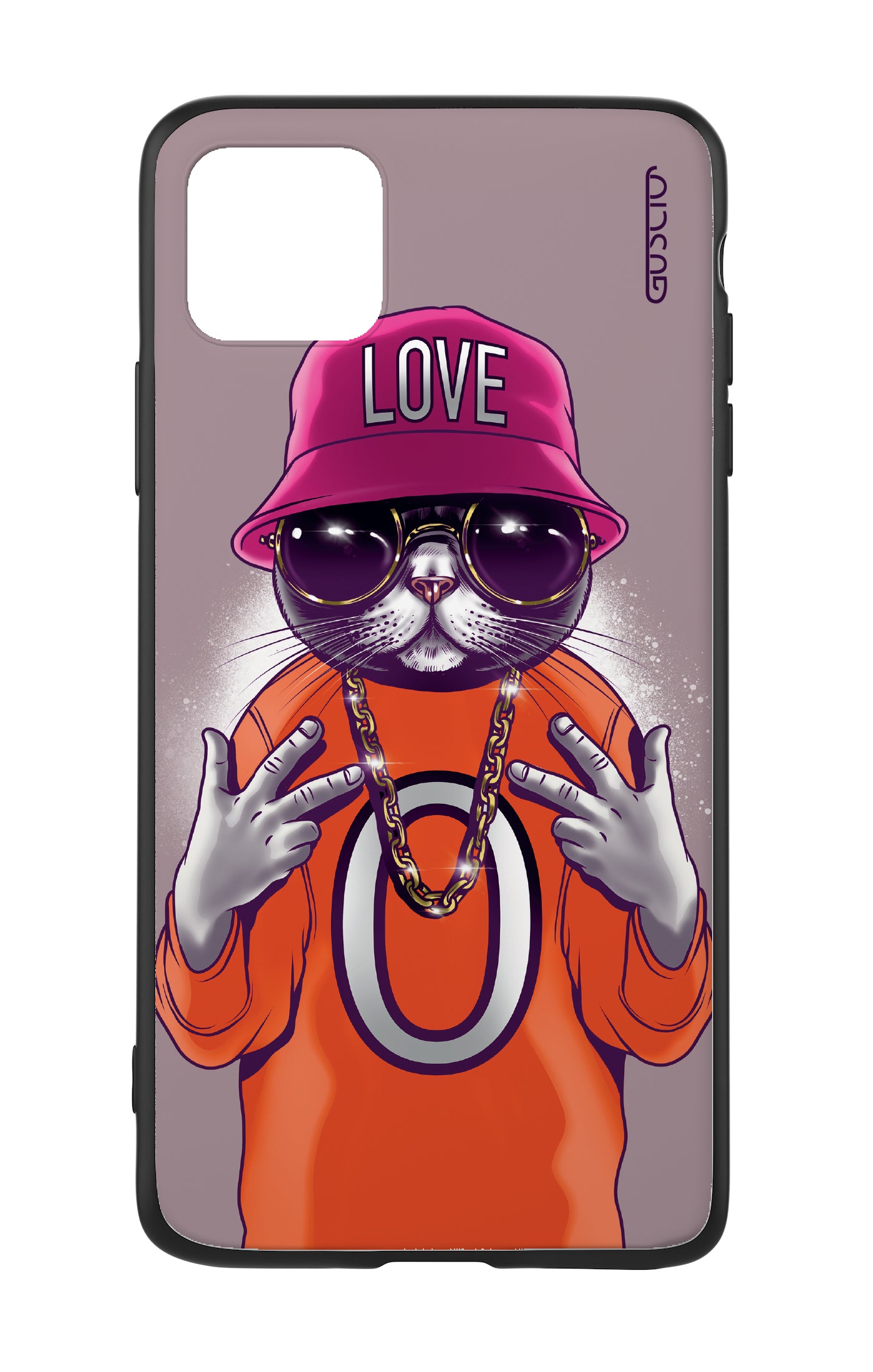 iPhone 12 mini - GUSCIO Cover Katze Love