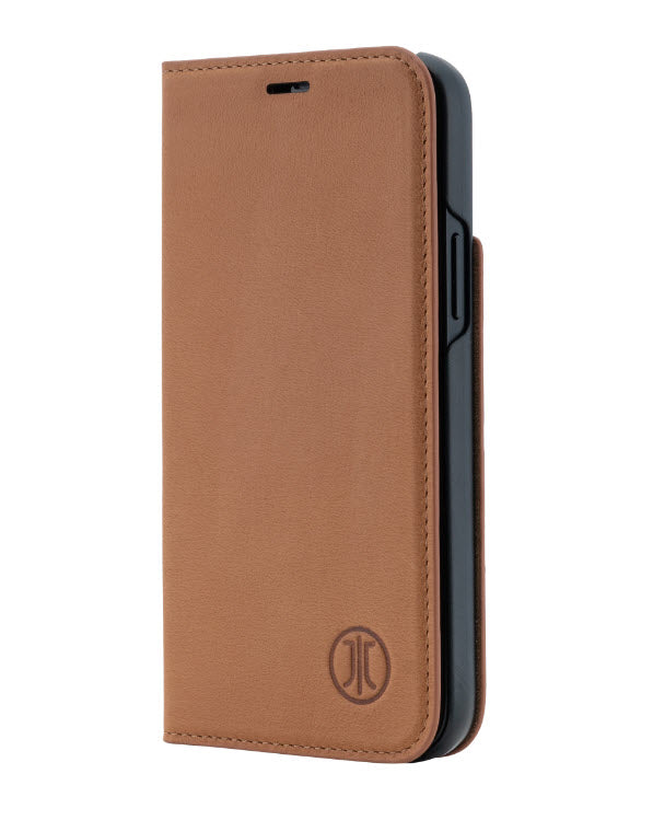 iPhone 12 Pro Max - JT Berlin Tegel Flip Case cognac