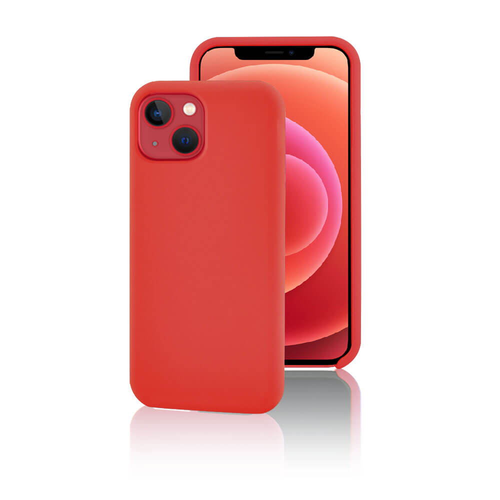 iPhone 13 - Fonex Pure Touch Silikonhülle rot